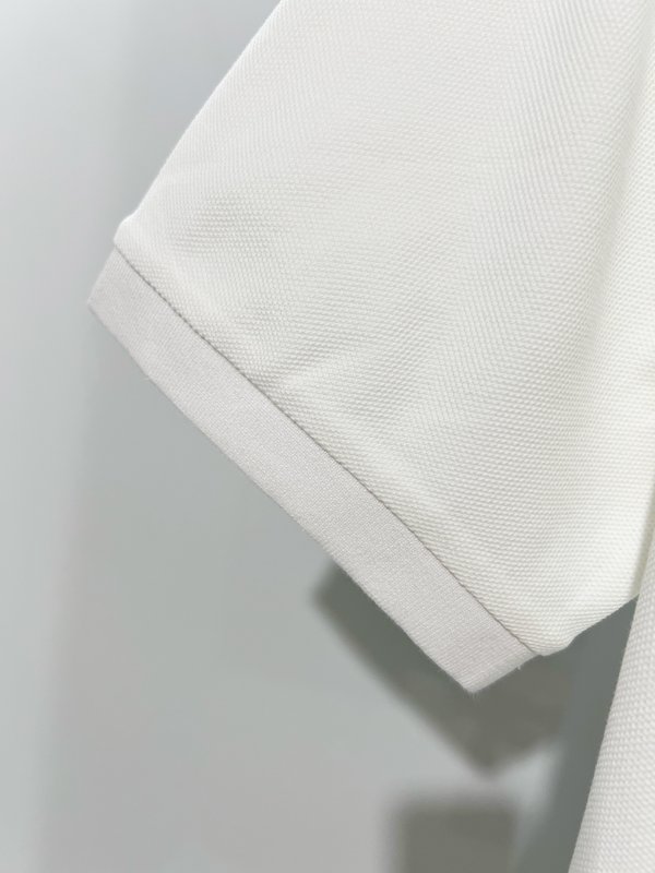 버버리 컬러 블록 스트라이프 자수 폴로 셔츠 001-215171