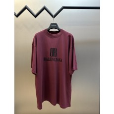 발렌시아가 나노 BB 프린트 반팔 티셔츠 001-215235