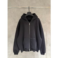 발렌시아가 기모 지퍼 후드 자켓 001-215242