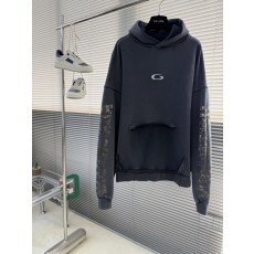 발렌시아가 포켓 디스트럭션 후드티 001-215257