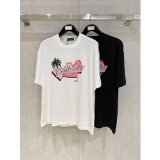 발렌시아가 클래식 로고 프린트 반팔 티셔츠 001-215260