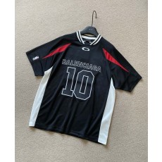 발렌시아가 NBA 콜라보 컬러 블록 오버핏 티셔츠 001-215274