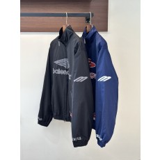 발렌시아가 축구 시리즈 자수 직물 자켓 001-215279