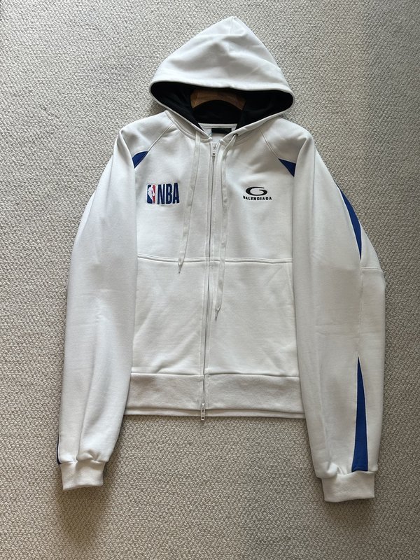 발렌시아가 NBA 콜라보 플리스 후드 자켓 001-215281