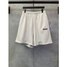 발렌시아가 콜라 웨이브 로고 자수 캐주얼 반바지 001-215294