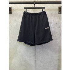 발렌시아가 콜라 웨이브 로고 자수 캐주얼 반바지 001-215296