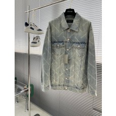 발렌시아가 풀 프린트 데님 자켓 001-215304