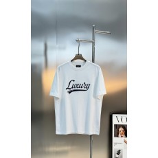 발렌시아가 럭셔리 자수 반팔 티셔츠 001-215305