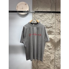 발렌시아가 수학 공식 프린트 빈티지 반팔 티셔츠 001-215308