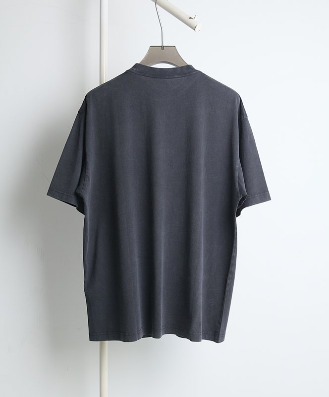 발렌시아가 은하수 빈티지 프린팅 반팔 티셔츠 001-215310