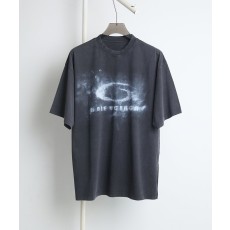 발렌시아가 은하수 빈티지 프린팅 반팔 티셔츠 001-215310