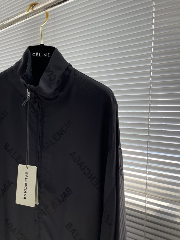 발렌시아가 실크 풀프린트 자켓 001-215313