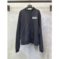 발렌시아가 화이트 테이프 프린트 후드 집업 후디 001-215315