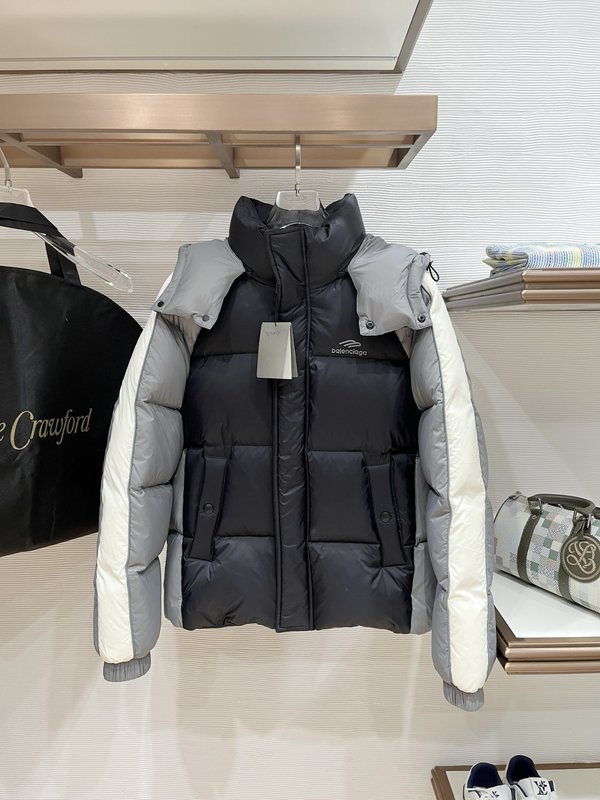 발렌시아가 겨울 다운 패딩 남녀공용 001-215325