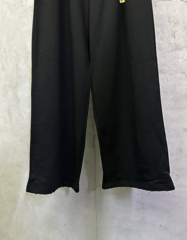 발렌시아가 옐로우 테이프 로고 캐주얼 긴바지 001-215351