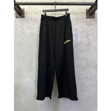 발렌시아가 옐로우 테이프 로고 캐주얼 긴바지 001-215351