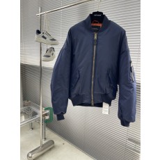발렌시아가 런웨이 헤비웨이트 패딩 플라이트 자켓 001-215371