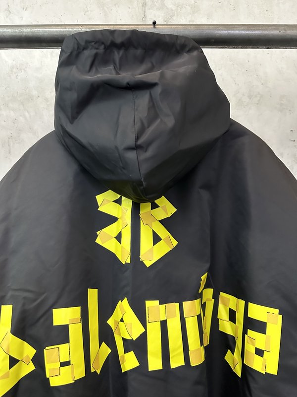 발렌시아가 밀 이삭 자수 파일럿 자켓 001-215377