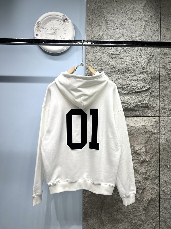 발렌시아가 01 프린팅 후드 티셔츠 001-215382