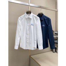 발렌시아가 남성 순면 자수 긴팔 셔츠 001-215387