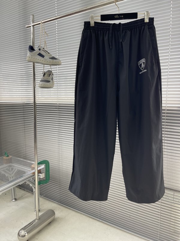 발렌시아가 람보르기니 콜라보 미드웨이스트 캐주얼 팬츠 001-215398