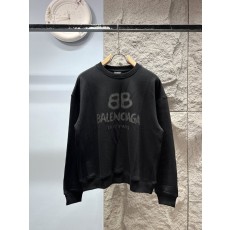 발렌시아가 수묵 프린트 라운드넥 스웨트셔츠 001-215423