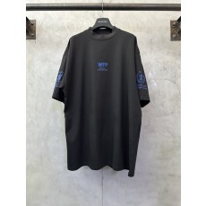 발렌시아가 콜라보 프린팅 반팔 티셔츠 001-215427