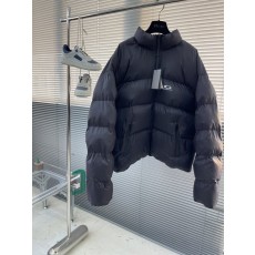 발렌시아가 싱글 루프 자수 코튼 자켓 001-215435