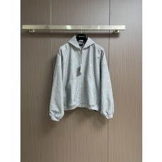 발렌시아가 코튼 데님 후드 티셔츠 바지 세트 001-215437