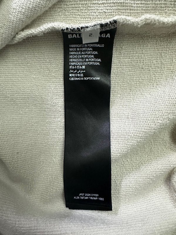 발렌시아가 한정 커플 후드 티셔츠 001-215459
