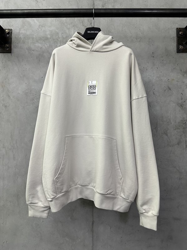 발렌시아가 한정 커플 후드 티셔츠 001-215459