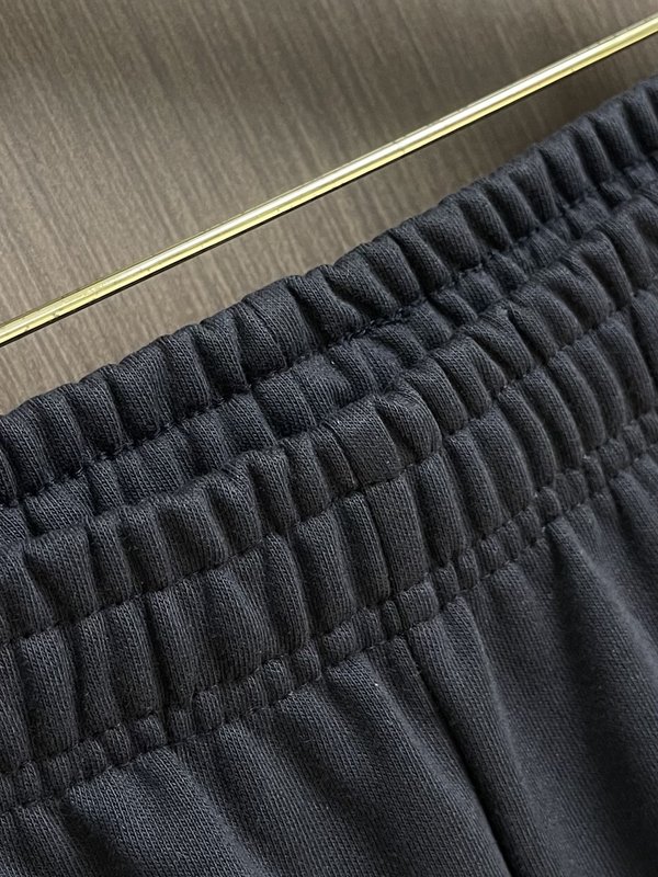발렌시아가 블루 엠블럼 스트라이프 트랙팬츠 001-215503
