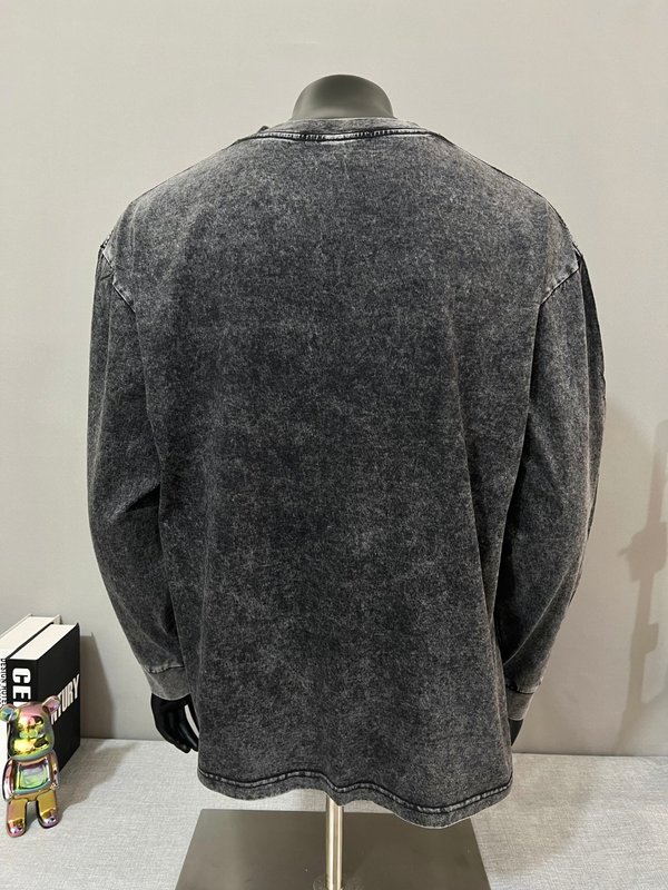 스톤아일랜드 헤비워시 가을겨울 긴팔 티셔츠 001-215512