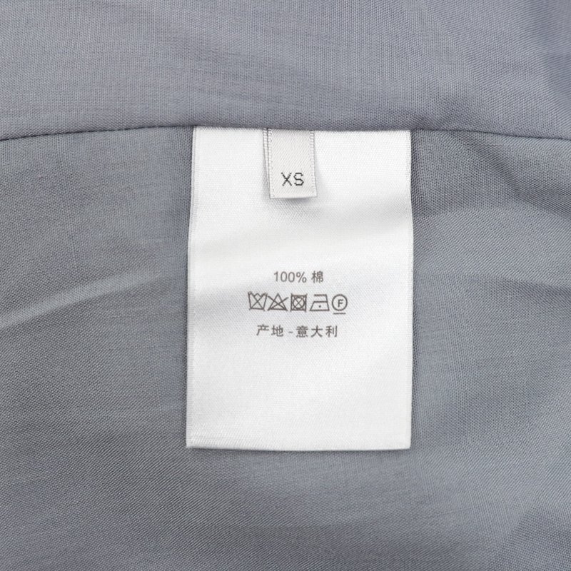 디올 스톤아일랜드 콜라보 자수 로고 후드 코트 001-215555