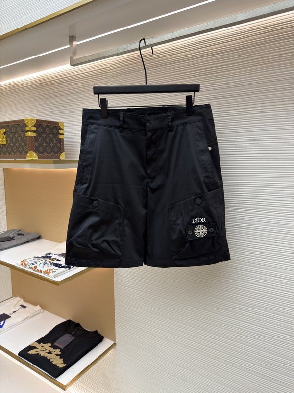 디올 스톤아일랜드 콜라보레이션 남성 쇼츠 001-215669