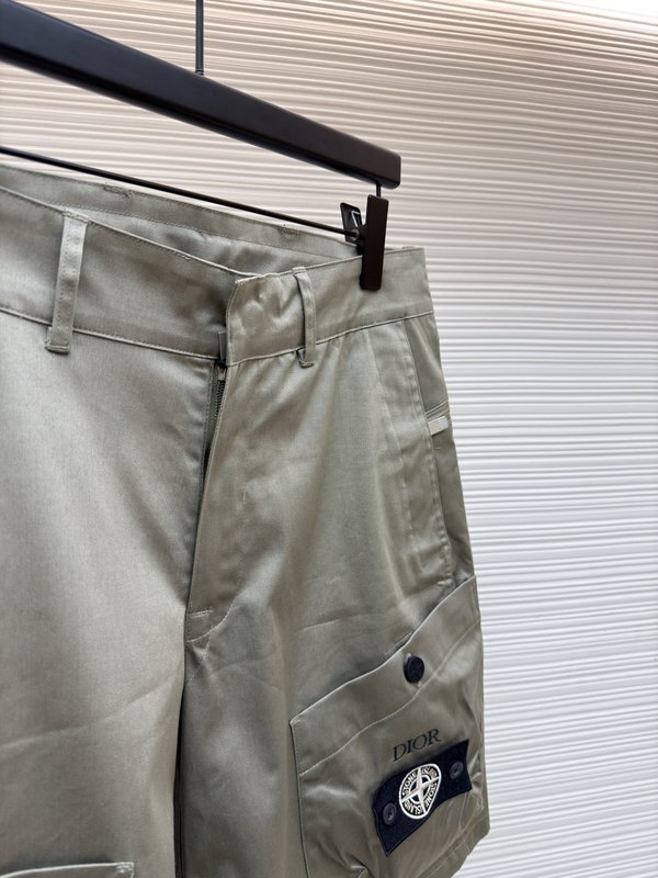 디올 스톤아일랜드 콜라보 남성 쇼츠 001-215672