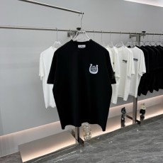 스톤 아일랜드 라운드넥 반팔 티셔츠 유니섹스 루즈핏 001-215681