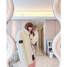 스톤아일랜드 니트 울 혼방 카디건 자켓 001-215698