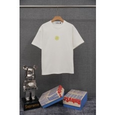 스톤아일랜드 고중량 코튼 반팔 티셔츠 001-215716