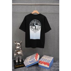 스톤아일랜드 기본형 중량감 순면 반팔 티셔츠 001-215723