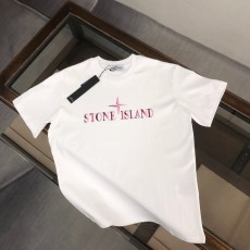 스톤아일랜드 코튼 반팔 티셔츠 커플룩 001-215734