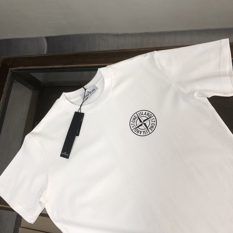 스톤아일랜드 면 반팔 티셔츠 001-215759