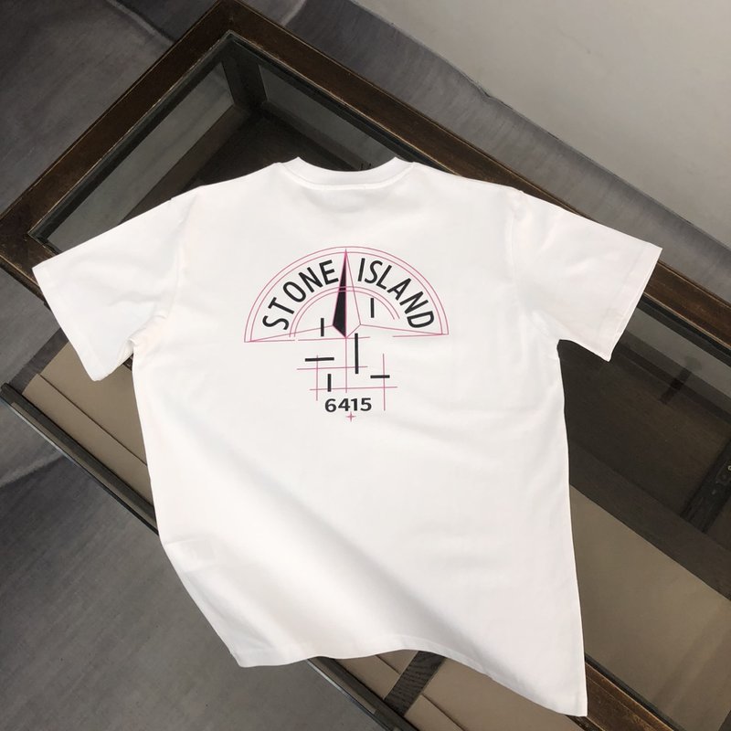 스톤아일랜드 면 반팔 티셔츠 001-215759
