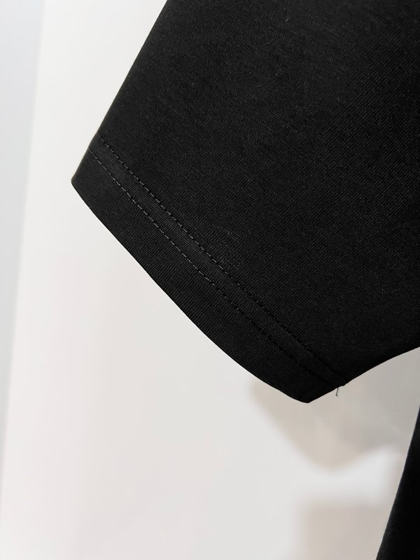 디올 스톤아일랜드 콜라보 라운드넥 반팔 티셔츠 001-215791