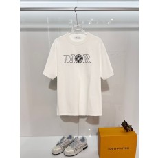 디올 스톤아일랜드 콜라보 라운드넥 반팔 티셔츠 001-215792