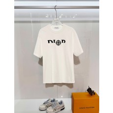디올 스톤아일랜드 콜라보 라운드넥 반팔 티셔츠 001-215794