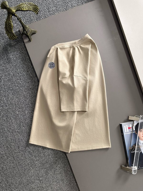 스톤 아일랜드 봄 신상 남성 반팔 티셔츠 001-215830