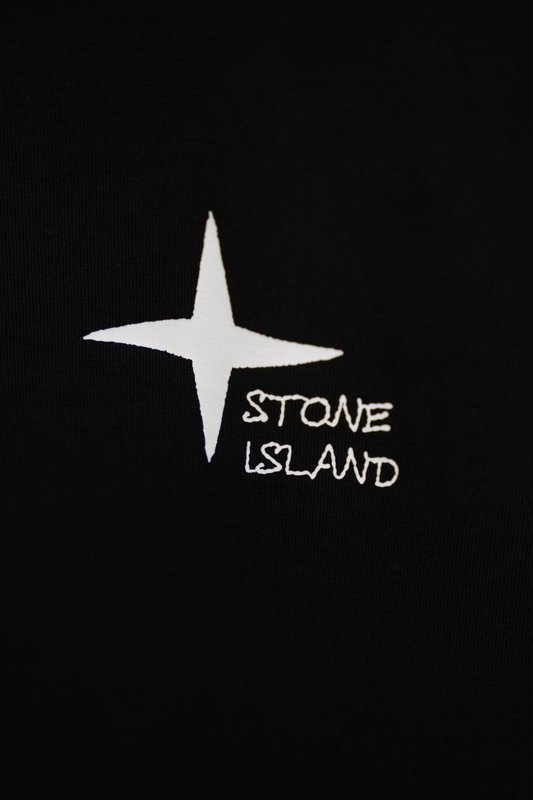 스톤아일랜드 기본형 중량감 순면 반팔 티셔츠 001-215840
