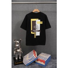 스톤아일랜드 고중량 코튼 반팔 티셔츠 001-215852