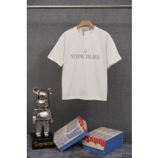 스톤아일랜드 베이직 헤비웨이트 코튼 반팔 티셔츠 001-215855
